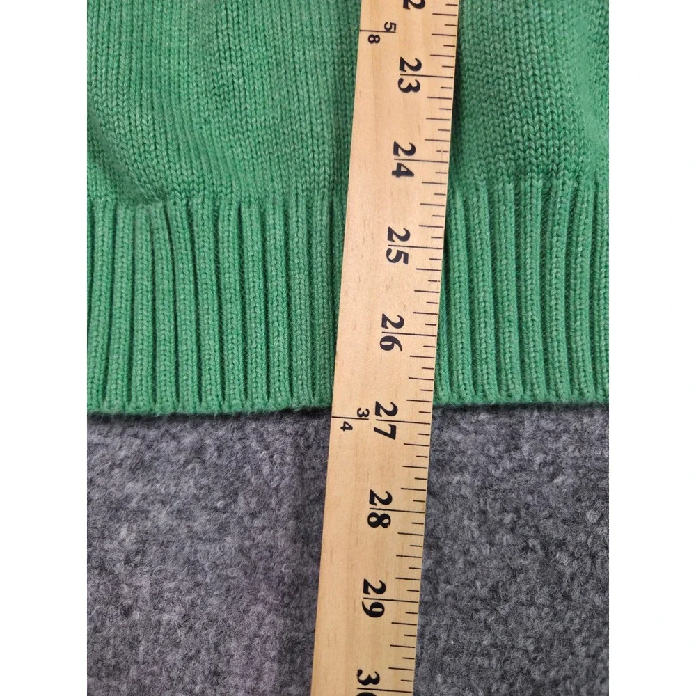 Polo Ralph Lauren Sweater Mens XXL Green Cotton Crewneck Pony Logo Long Sleeve